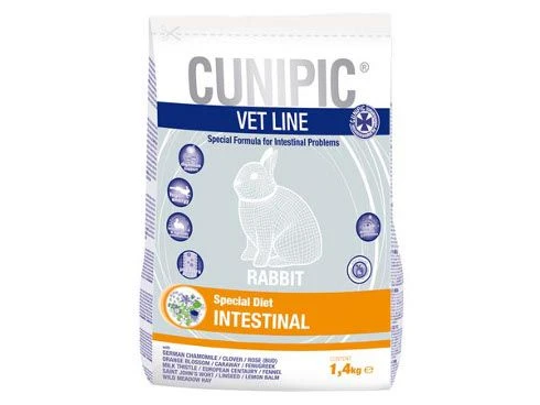 Cunipic Vet Line Lapin Intestinal 1,4 Kg 1 Cunipic Vet Line Lapin Intestinal 1,4 Kg