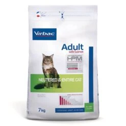 Virbac Veterinary HPM Adult Neutered & Entire Cat Saumon 7 Kg