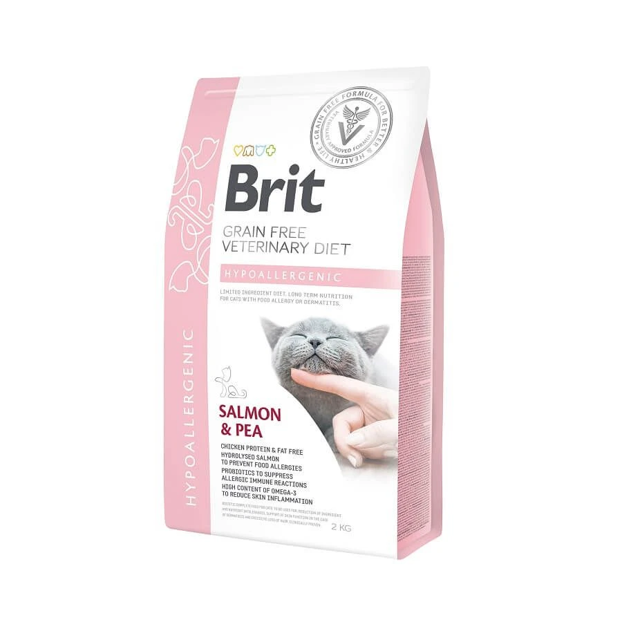 Brit Vet Diet Cat Hypoallergenic Grain Free 2 Kg 1 Brit Vet Diet Cat Hypoallergenic Grain Free 2 Kg