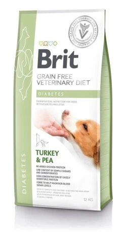 Brit Vet Diet Dog Diabetes Grain Free 12 Kg
