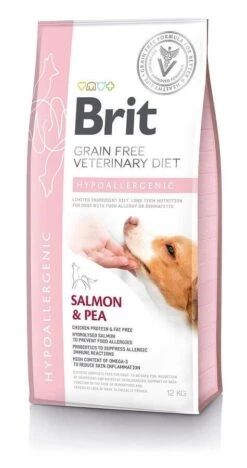 Brit Vet Diet Dog Hypoallergenic Grain Free 12 Kg