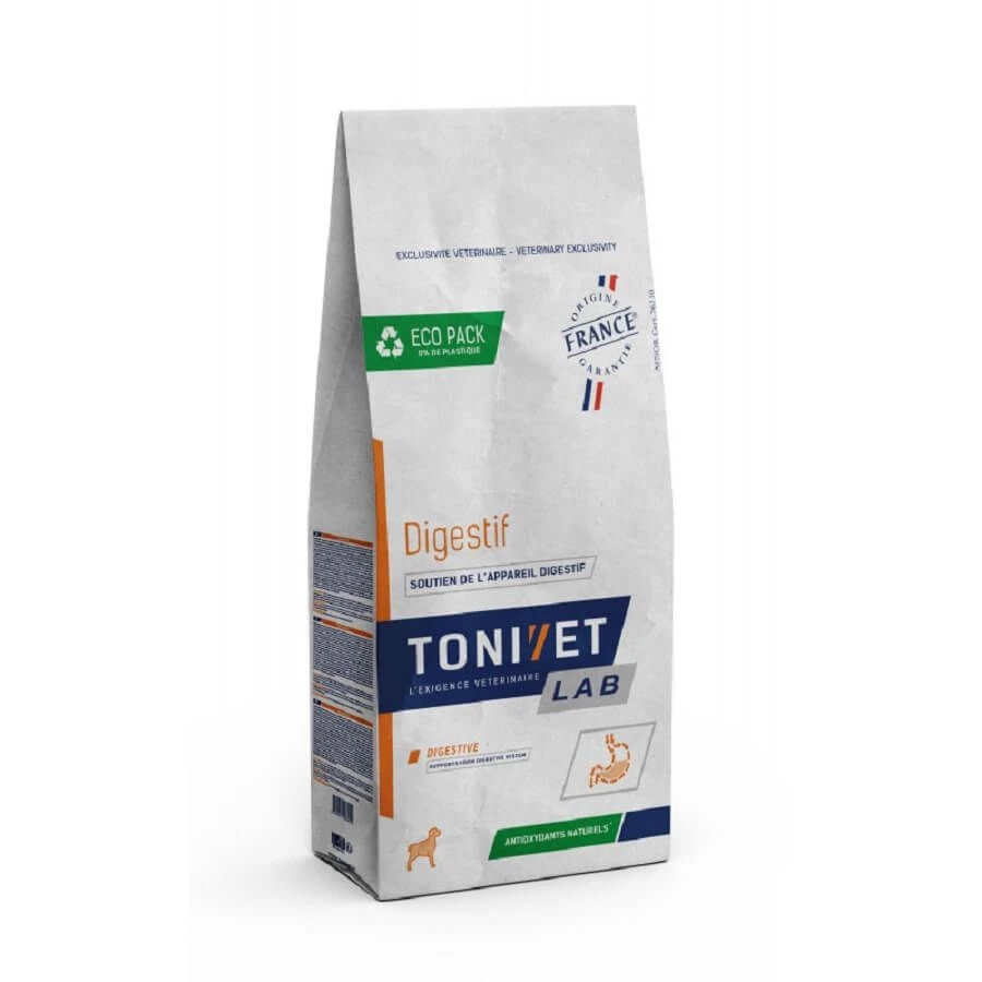 Tonivet Lab Digestif Chien 3 Kg 1 Tonivet Lab Digestif Chien 3 Kg