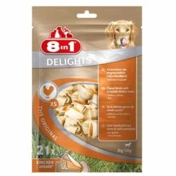 8in1 Friandises Os Delights Pour Chien XS X 21