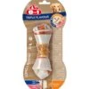 8in1 Triple Flavour Os M Pour Chien MULTIPACK Lot De 6
