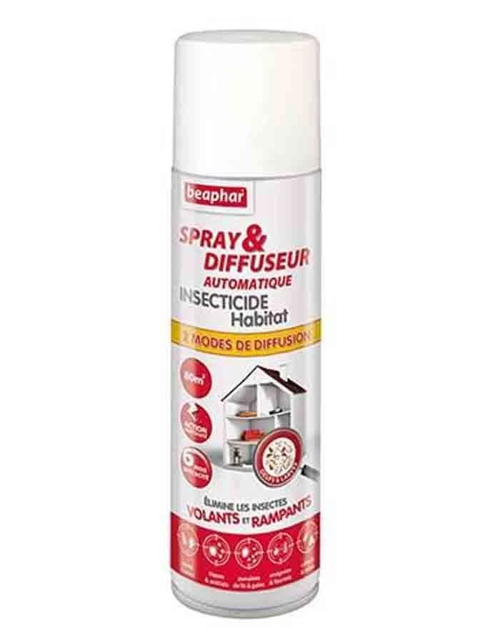 Beaphar Spray & Diffuseur Automatique Insecticide Habitat 500 Ml 1 Beaphar Spray & Diffuseur Automatique Insecticide Habitat 500 Ml