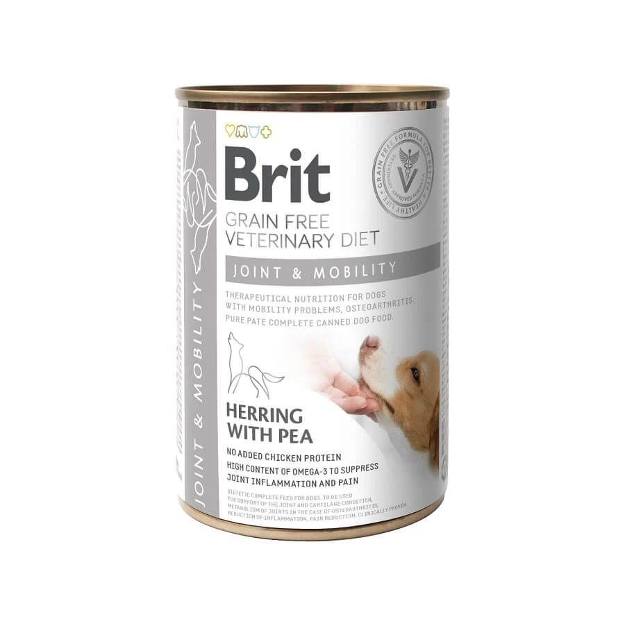 Brit Vet Diet Dog Joint & Mobility Grain Free 6 X 400 G 1 Brit Vet Diet Dog Joint & Mobility Grain Free 6 X 400 G