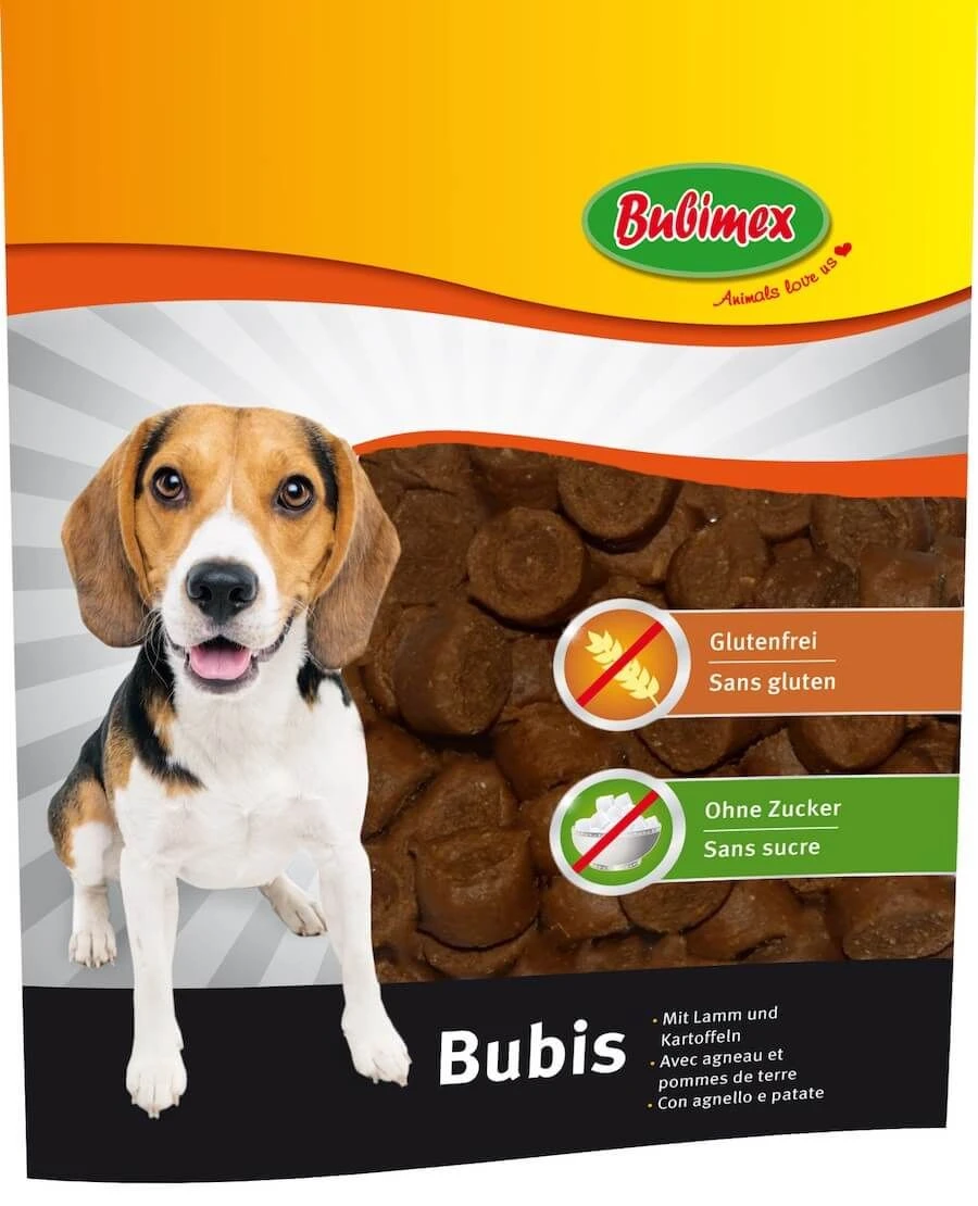 Bubimex Bubis Friandises à L'agneau Chien 200 G 1 Bubimex Bubis Friandises à L'agneau Chien 200 G