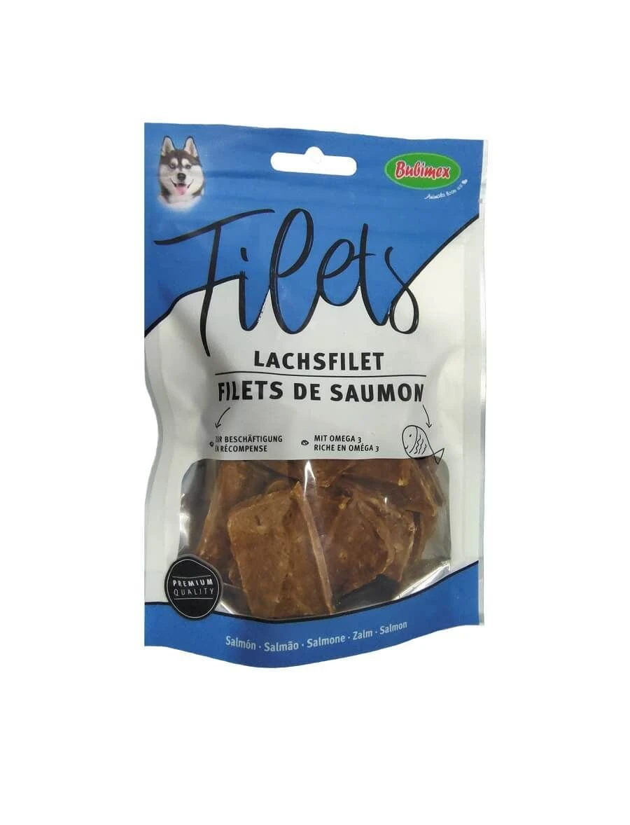 Bubimex Friandises Filets De Saumon Pour Chien 100 G 1 Bubimex Friandises Filets De Saumon Pour Chien 100 G