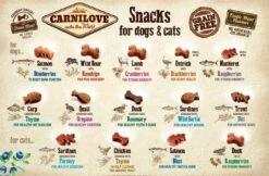 Carnilove Crunchy Snack Saumon & Menthe Chat 50 G -Animal Compagnie Boutique carnilove friandises la compagnie des animaux