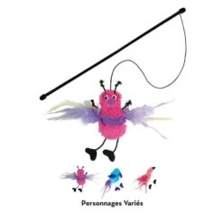 KONG Cat Feather Teaser Jouet Canne à Pêche Pour Chat -Animal Compagnie Boutique cat41e 4