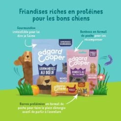 Edgard & Cooper Douces Gourmandises Agneau-Boeuf Chien 150g -Animal Compagnie Boutique chien gourmandise adulte naturel agneau 150g 7