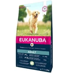 Eukanuba Chien Adult Grande Race Agneau Et Riz 2,5 Kg - Destockage