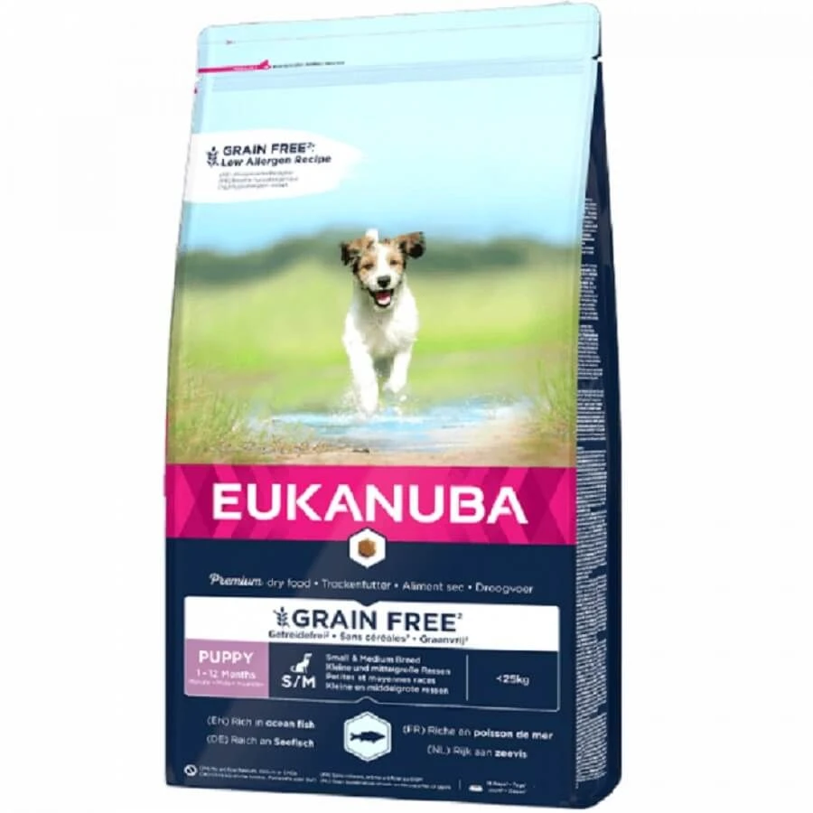 Eukanuba Puppy Junior Petite Et Moyenne Race Saumon 12 Kg 1 Eukanuba Puppy Junior Petite Et Moyenne Race Saumon 12 Kg