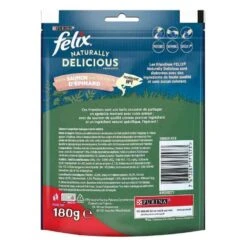 Felix Naturally Delicious Saumon Epinard Chat 180 G -Animal Compagnie Boutique felix naturally delicious saumon epinard chat 180 g 3