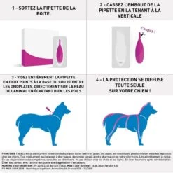 Frontline Tri Act Spot On Très Petit Chien 2 - 5 Kg 6 Pipettes + 3 Pipettes -Animal Compagnie Boutique frontline tri act chien2 10