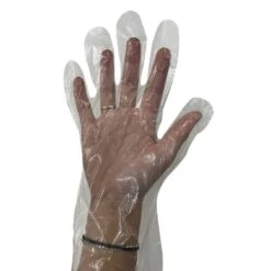 Materiel Gant Polyéthylène Transparent Boite De 100 -Animal Compagnie Boutique gant2