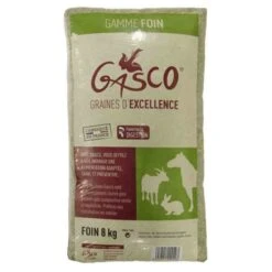 Gasco Foin Naturel Alimentation Pour Rongeurs 8 Kg