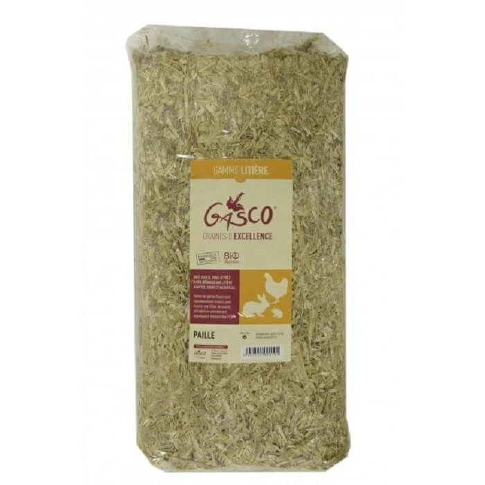 Gasco Litière Paille Naturelle Pour Rongeur Et Volaille 4 Kg 1 Gasco Litière Paille Naturelle Pour Rongeur Et Volaille 4 Kg