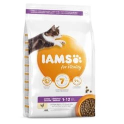 IAMS Vitality Croquettes Pour Chaton Au Poulet 1.5 Kg