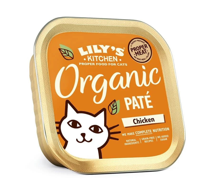 Lily's Kitchen Lily's Kitchen Organic Délice De Poulet Bio Chat 19 X 85 G
