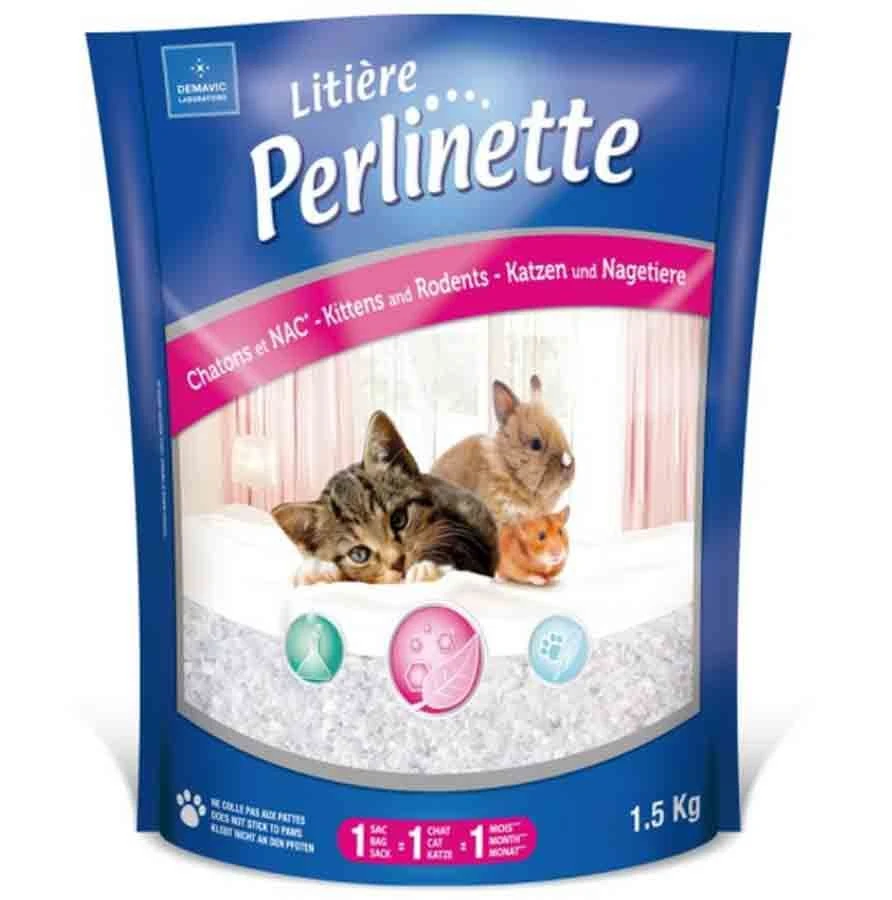 Perlinette Litière Micro Granules Chaton NAC 1.5 Kg 1 Perlinette Litière Micro Granules Chaton NAC 1.5 Kg