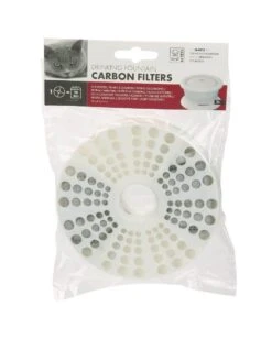 M-Pets Filtres à Charbon Pour Fontaine à Eau 3 L X2