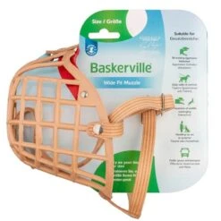 Muselière Baskerville Muzzle Beige T13