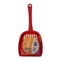 Pelle à Litière SCOOP Rouge Chat 26.5 X 12 X 4.5 Cm