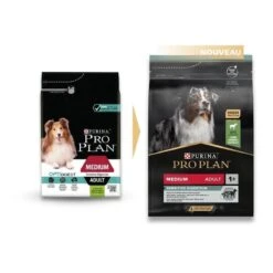 Purina ProPlan Chien Medium Adult Sensitive Digestion Agneau OPTIDIGEST 3 Kg -Animal Compagnie Boutique purina pro plan dog medium adult sensitive digestion agneau optidigest 3 kg 1