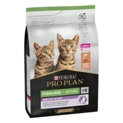 Purina Proplan Optistart Chaton Sterilised Saumon 3 Kg -Animal Compagnie Boutique purina proplan optistart kitten sterilised au saumon 3 kg 2