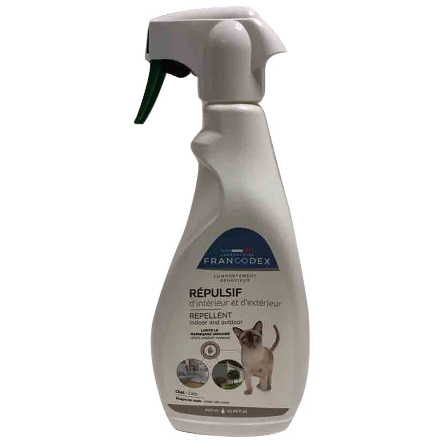 Répulsif Intérieur Et Extérieur Chat Francodex 650 Ml – Image 2