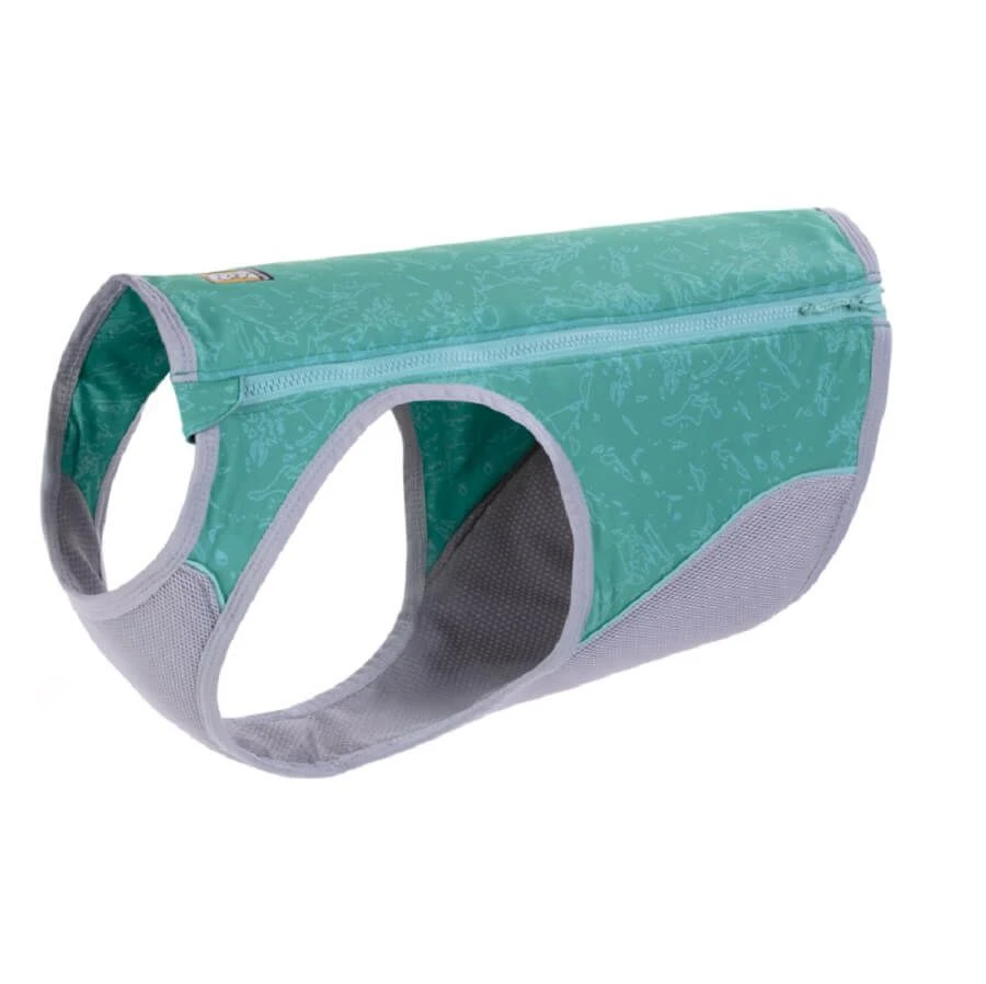 Ruffwear Swamp Cooler Gilet Zip Aurora Teal Chien XL 1 Ruffwear Swamp Cooler Gilet Zip Aurora Teal Chien XL