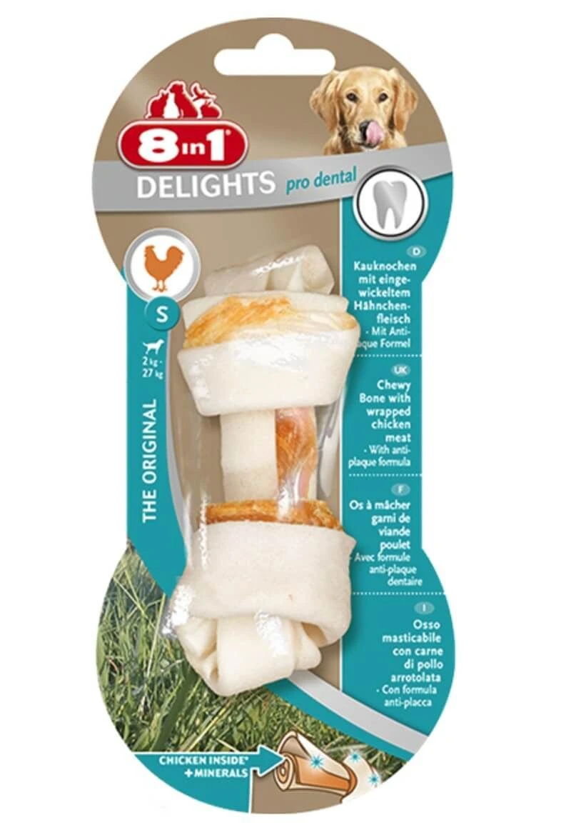8in1 Delights Pro Dental Bone Pour Chien S 1 8in1 Delights Pro Dental Bone Pour Chien S