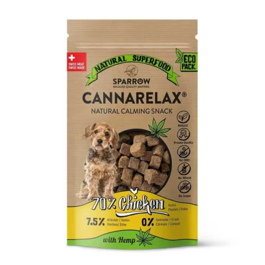 Sparrow Friandises CannaRelax Chien 200 G 1 Sparrow Friandises CannaRelax Chien 200 G