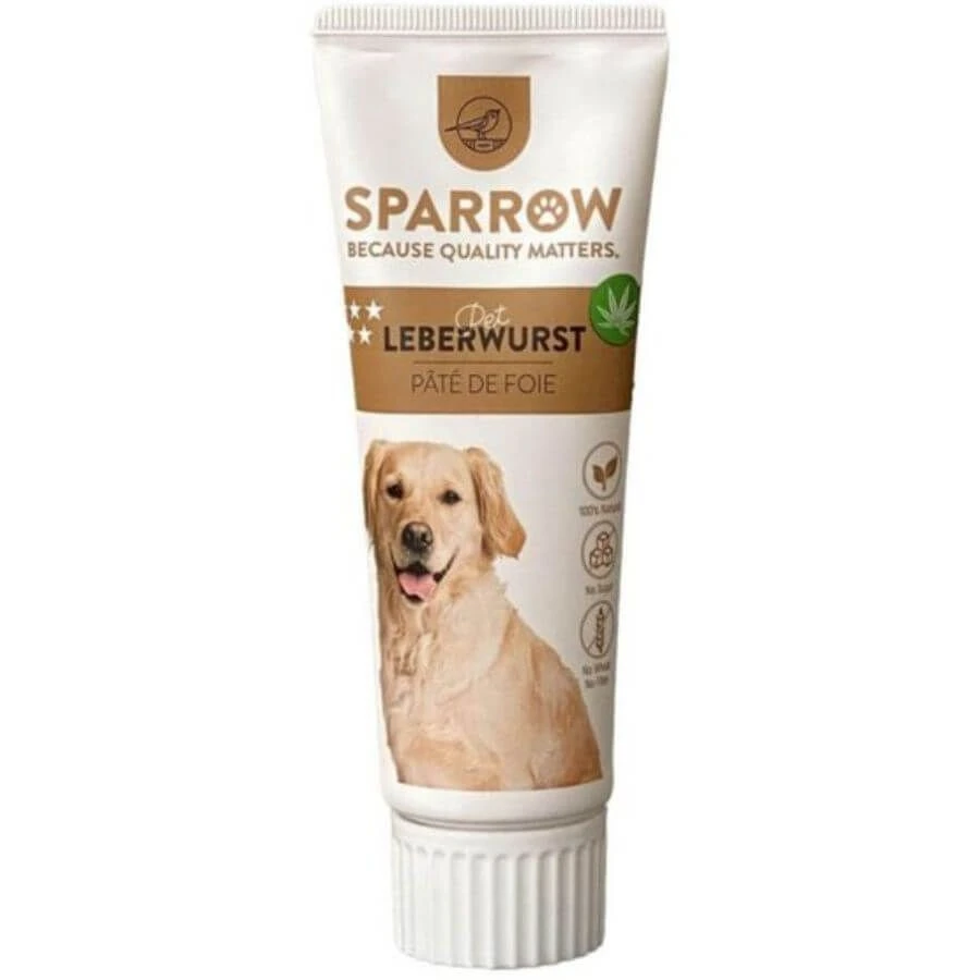 Sparrow Pâté De Foie Chien 75 G 1 Sparrow Pâté De Foie Chien 75 G