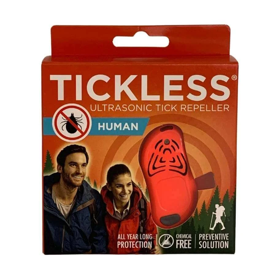 Tickless Human Orange à Pile 1 Tickless Human Orange à Pile