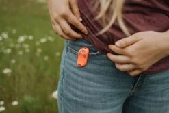 Tickless Human Orange à Pile 5 Tickless Human Orange à Pile -Animal Compagnie Boutique tickless human orange pile3