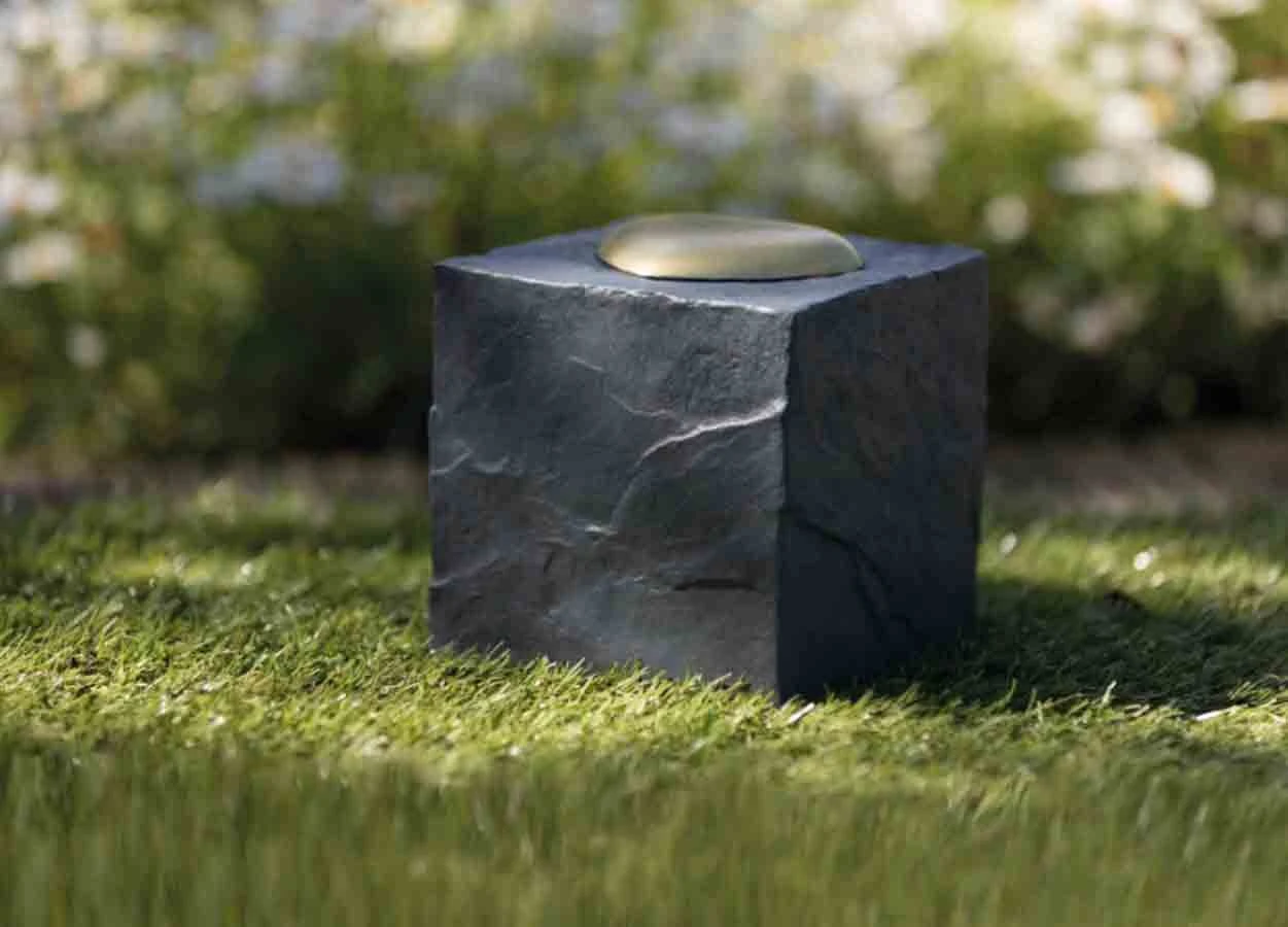 Trixie Pierre Commémorative Grise & Cœur 11 Cm 2 Trixie Pierre Commémorative Grise & Cœur 11 Cm – Image 2