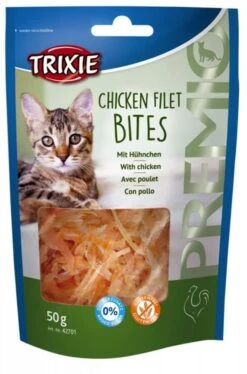 Trixie Premio Chicken Filet Bites Pour Chat 50 G