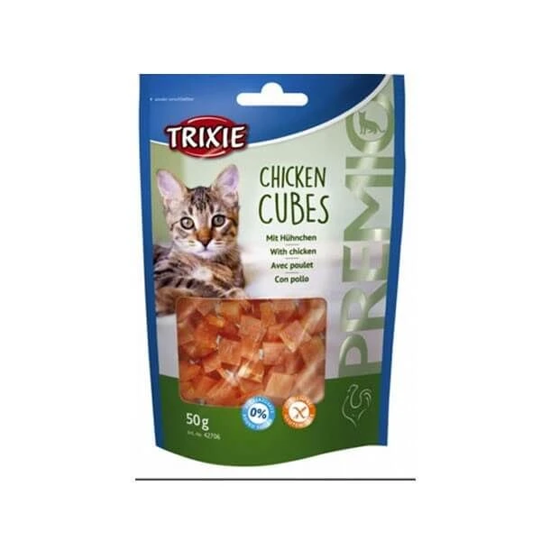 Trixie Premio Cubes Au Poulet Pour Chat 50 Grs 1 Trixie Premio Cubes Au Poulet Pour Chat 50 Grs