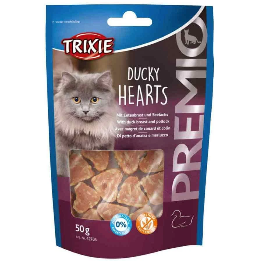 Trixie Premio Hearts Magret Canard & Colin Chat 50 G - Destockage 1 Trixie Premio Hearts Magret Canard & Colin Chat 50 G - Destockage