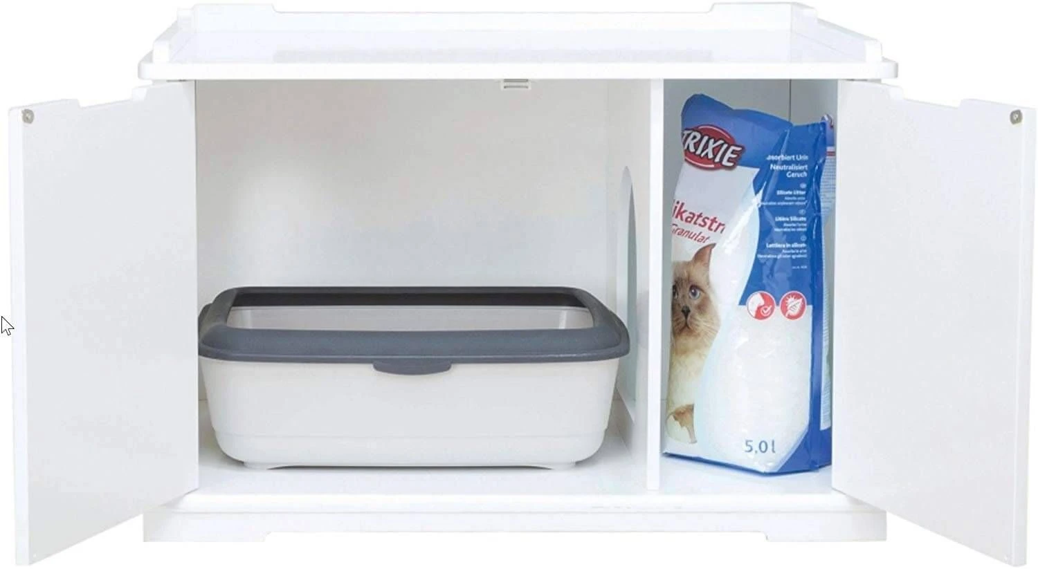 Trixie Cabine De Toilette Chat 75 × 51 × 53 Cm – Image 5