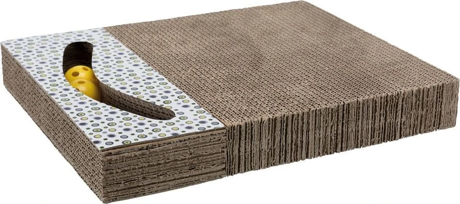 Trixie Griffoir Interactif Avec Balle Pour Chat 38 Cm 1 Trixie Griffoir Interactif Avec Balle Pour Chat 38 Cm