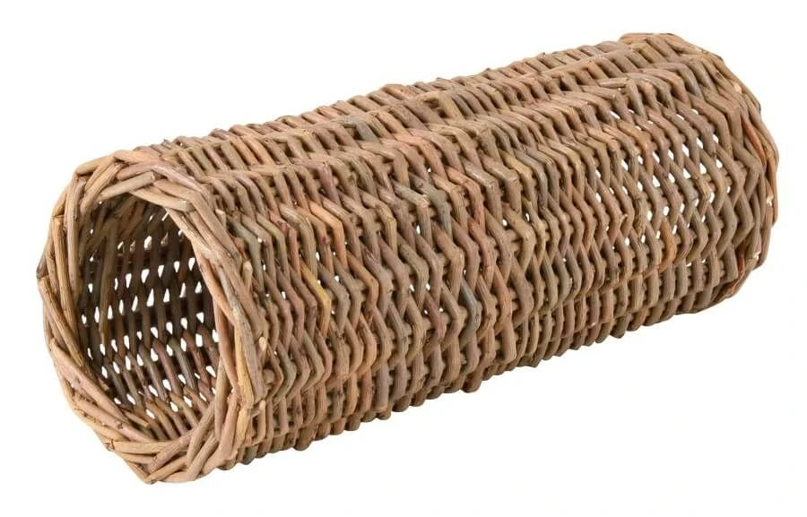 Trixie Tunnel En Osier Pour Hamster Et Souris ø 10 × 25 Cm 1 Trixie Tunnel En Osier Pour Hamster Et Souris ø 10 × 25 Cm