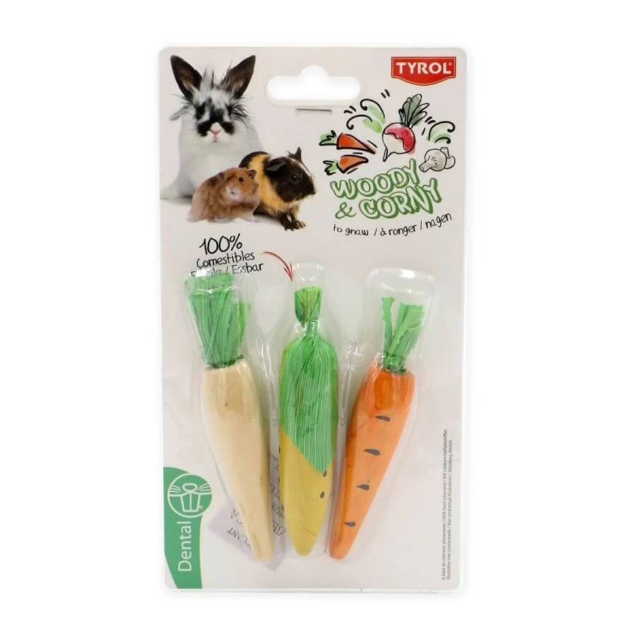 Tyrol Woody & Corny Légumes à Ronger X3 1 Tyrol Woody & Corny Légumes à Ronger X3