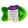 Vétopop Gamelle Anti-glouton Poisson Verte Pour Chat 350 Ml