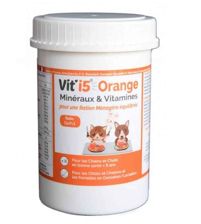 Vit'I5 Orange Poudre Chien Et Chat < 8 Ans 600 G 2 Vit'I5 Orange Poudre Chien Et Chat < 8 Ans 600 G – Image 2