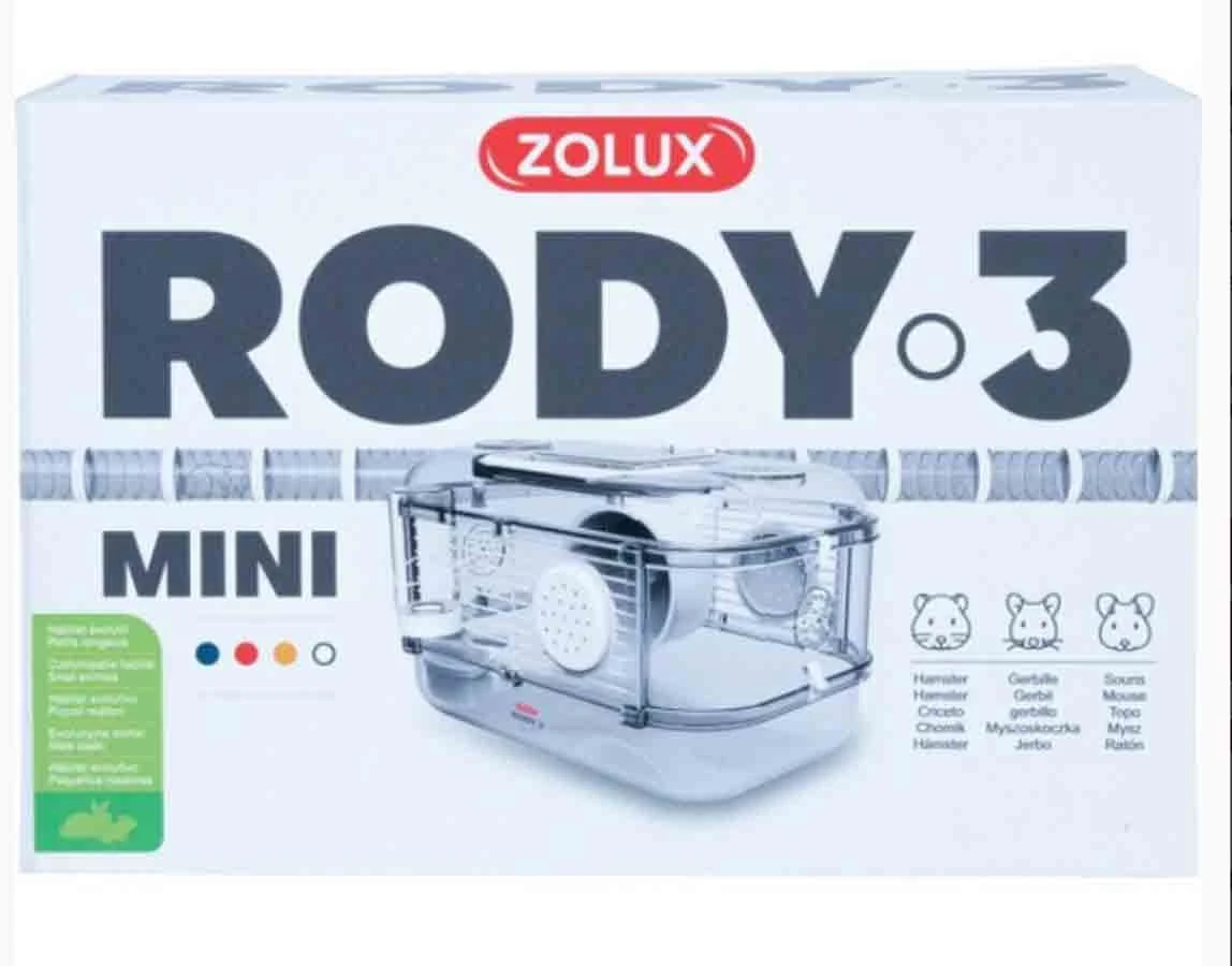 Zolux Cage RODY.3 Mini Blanc 2 Zolux Cage RODY.3 Mini Blanc – Image 2