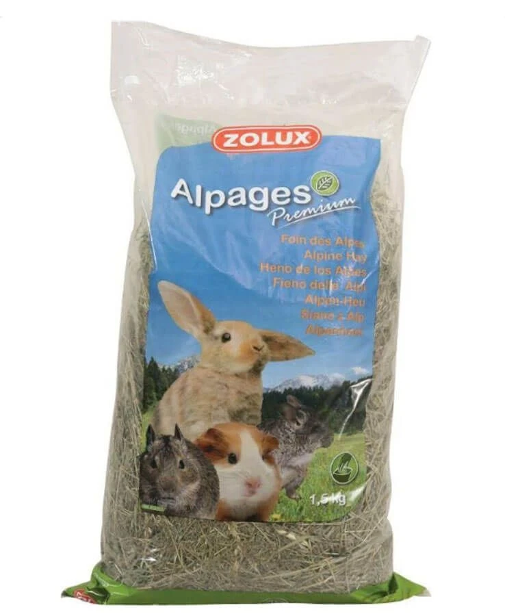 Zolux Foin Alpages Premium 1,5 Kg 1 Zolux Foin Alpages Premium 1,5 Kg