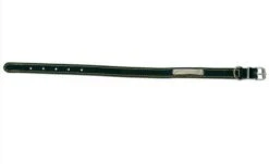 Zolux Collier En Cuir Piqué Noir 65 Cm - Destockage